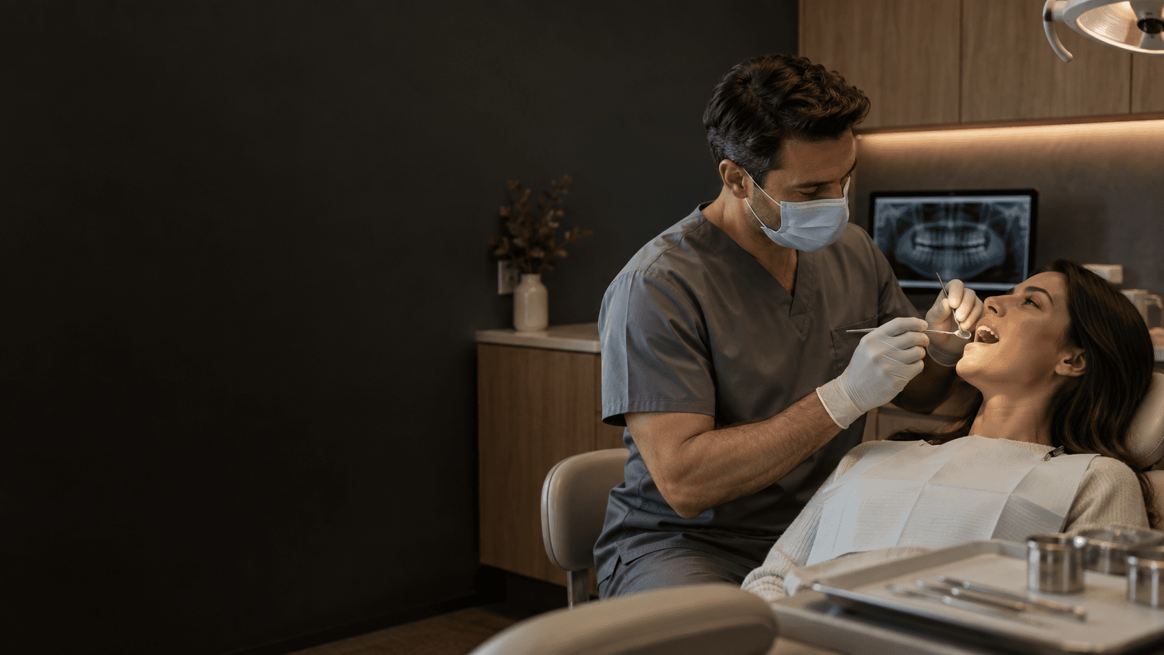 AURA Dental concept website cover