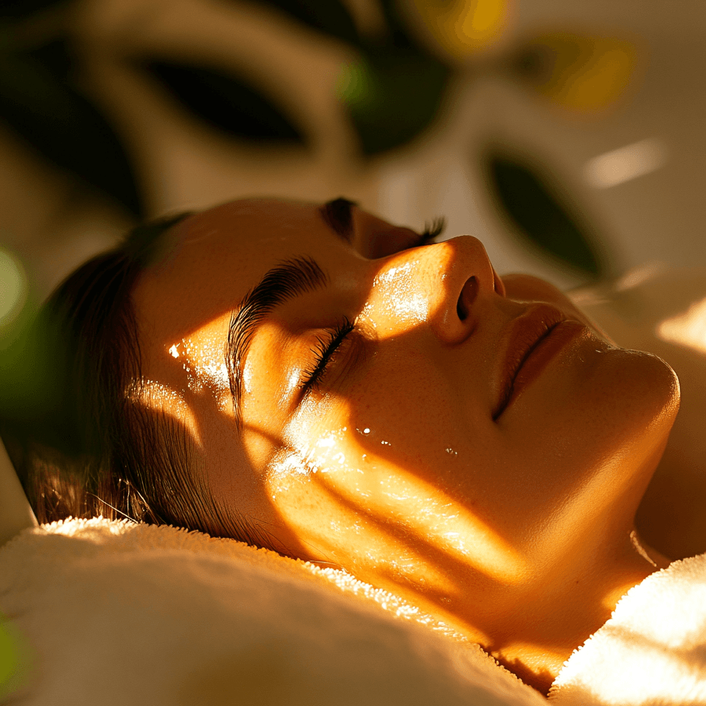 A calm VELA facial treatment